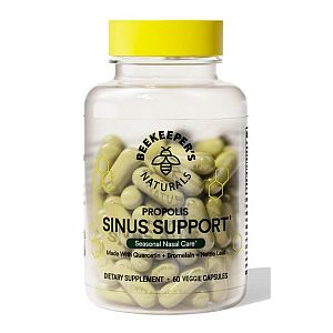 BeeKeeper's Naturals Propolis Sinus Support 60 caps