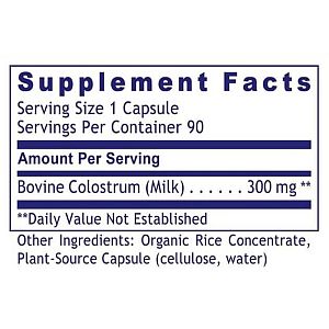 Premier Research Labs - GrassFed Colostrum IgG - 90 caps
