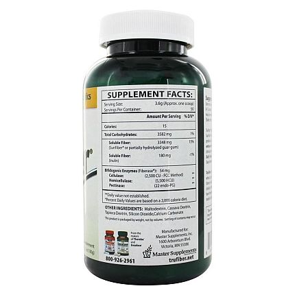 Master Supplements - Bio-Active TruFiber - 6.35 oz
