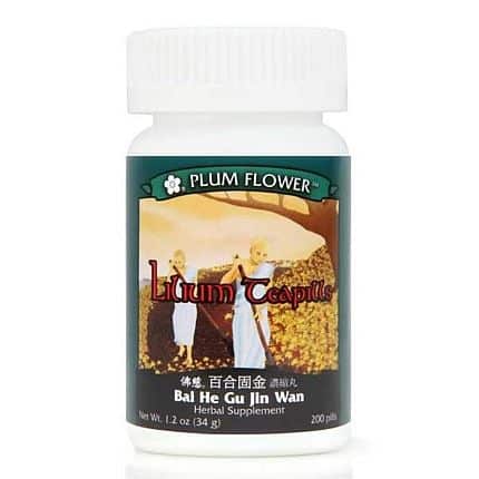 Plum Flower Lilium (Bai He Gu Jin Wan) 200 teapills