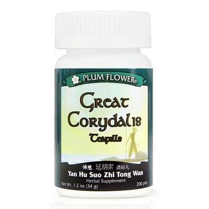 Plum Flower Great Corydalis (Yan Hu Suo Wan) 200 teapills