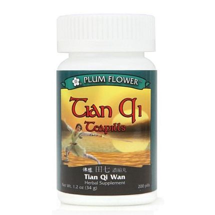 Plum Flower Tian Qi (Panax Notoginseng) 200 teapills