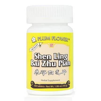 Plum Flower Shen Ling Bai Zhu Pian 100 tablets