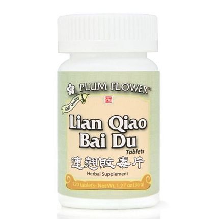 Plum Flower Lian Qiao Bai Du 120 tablets