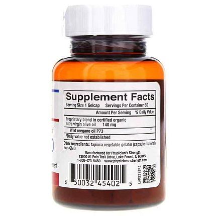 Physician's Strength - OregaGels - 60 gel caps