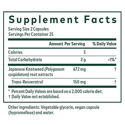 Gaia Herbs Pro - Resveratrol 150 - 50 lvcaps