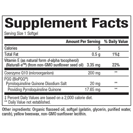 Bioclinic Naturals - PQQ-10 - 60 softgels