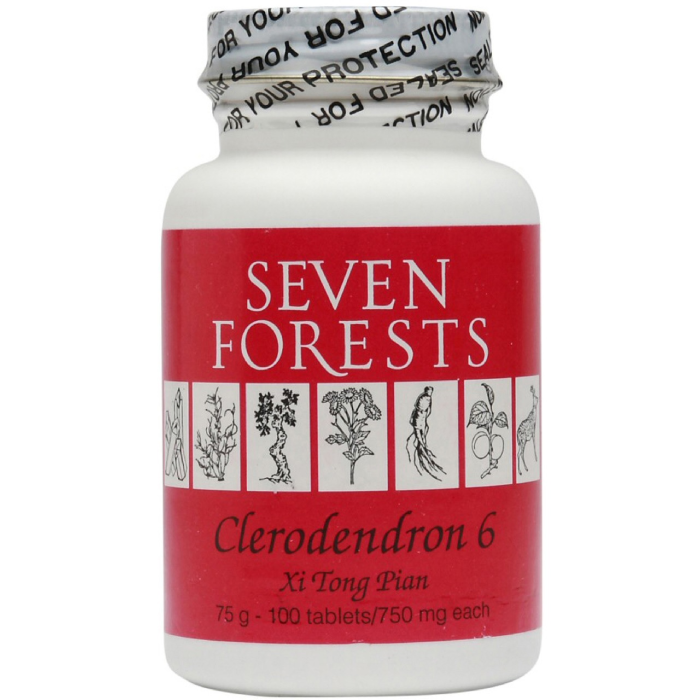 Seven Forests Clerodendron 6 100 tabs
