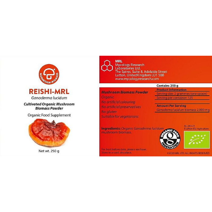 MRL - Reishi MRL - 250 grams