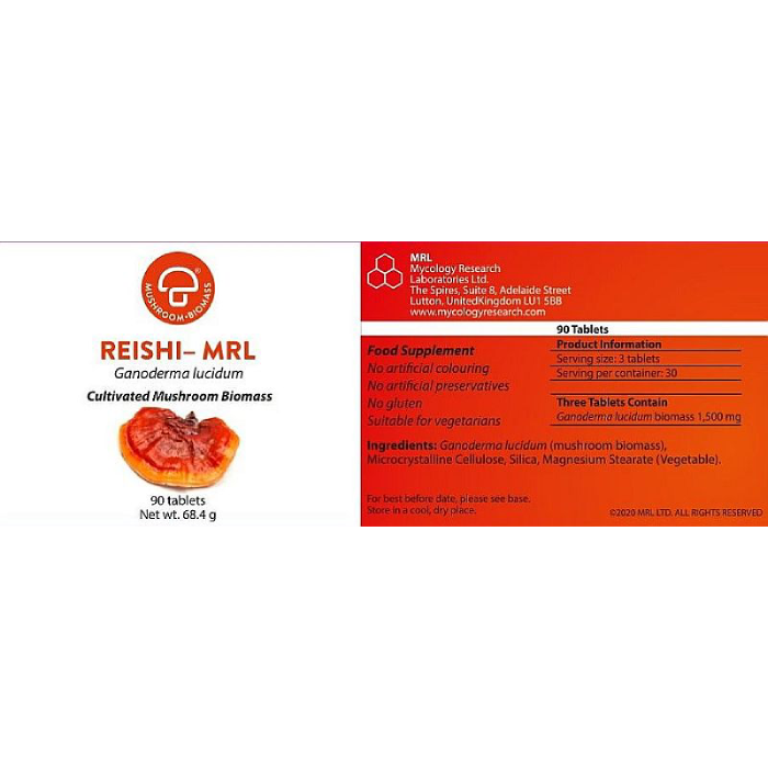 Mycology Research Labs - Reishi MRL 500 mg
