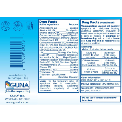 Guna Biotherapeutics - Bowel Plus - 1 oz