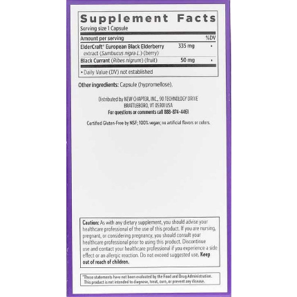 New Chapter - Elderberry Force - 30 tabs