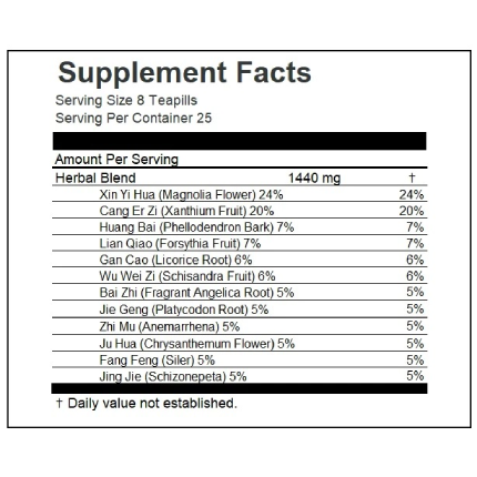Jade Dragon - Bi Yan Wan (Cool Sinus) - 200 teapills