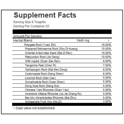 Jade Dragon - An Mien Wan (Peaceful Sleep) - 200 teapills