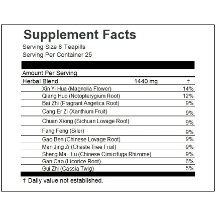 Jade Dragon - Pe Min Gan Wan (Seasonal Allergies) - 200 teapills