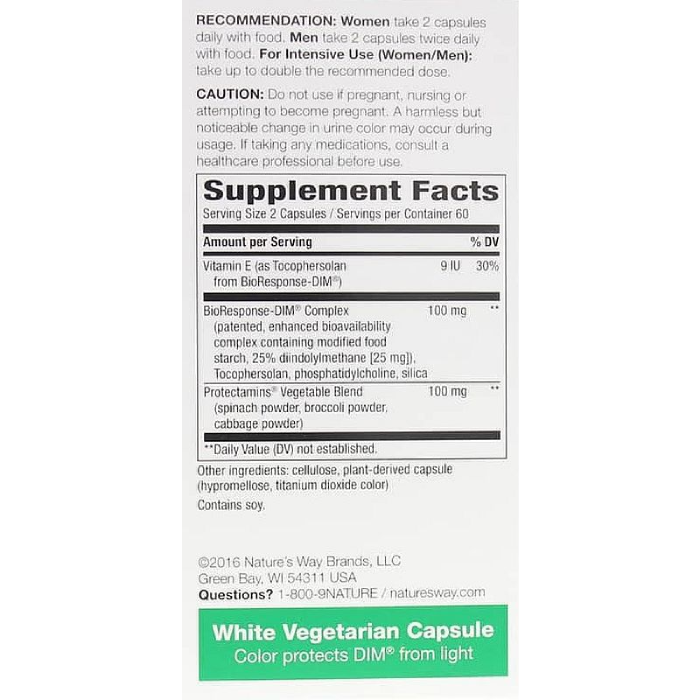 Nature's Way - DIM-Plus Estrogen Metabolism - 120 vcaps
