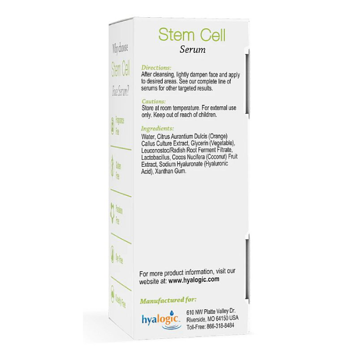 Hyalogic - Stem Cell Face Serum - .47 oz