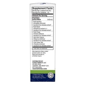Host Defense Mushrooms - MycoShield Peppermint Spray - 2 oz