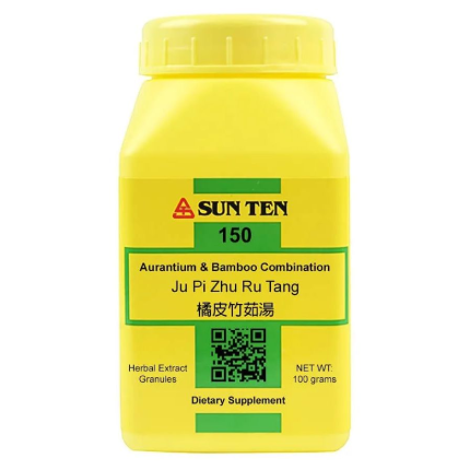 Sun Ten Aurantium & Bamboo (Ju Pi Zhu Ru Tang) 100 grams