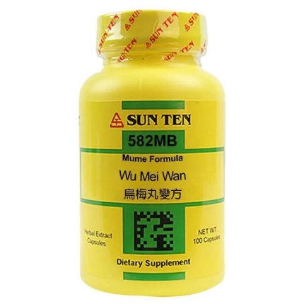 Sun Ten Mume Formula (Wu Mei Wan) 100 caps