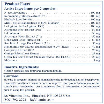 Rx Vitamins – RX Renal Canine -120 caps