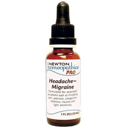 Newton Homeopathics PRO Headache-Migraine 1 oz