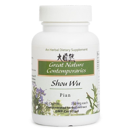 Great Nature by Blue Poppy Shou Wu Pian 90 caps