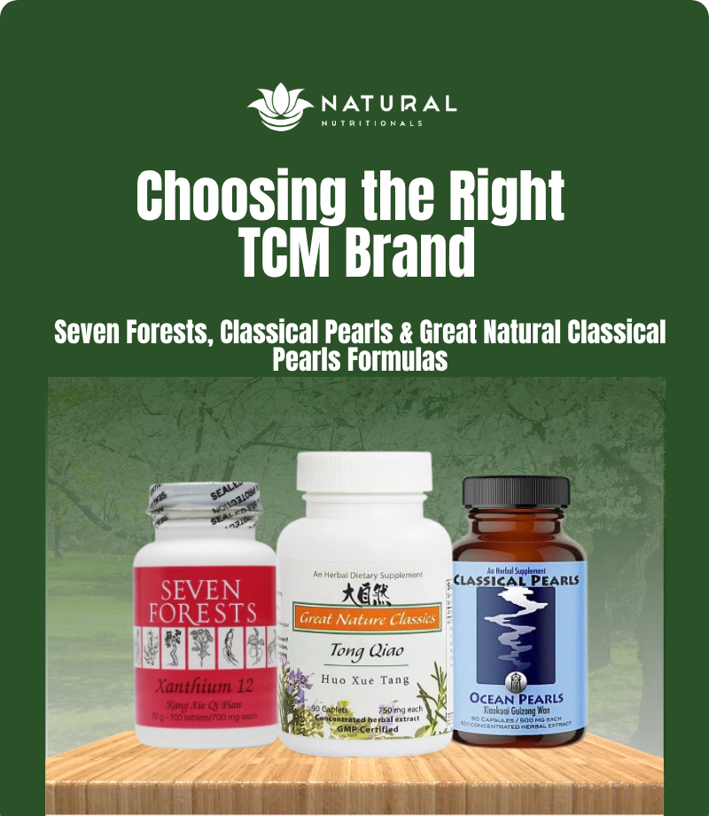 Choosing a TCM brand can be tough. Here is how Seven Forests, Great Nature and Classical Pearls Herbal Formulas stack up against each other.