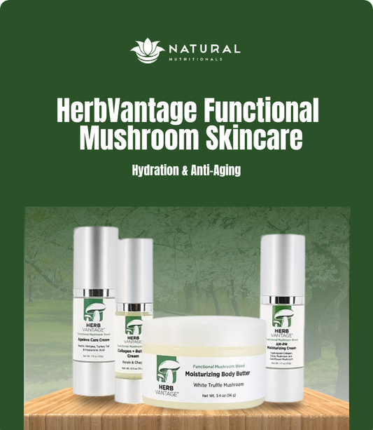 HERBvantage Functional Mushroom Skincare: Hydration & Anti-Aging