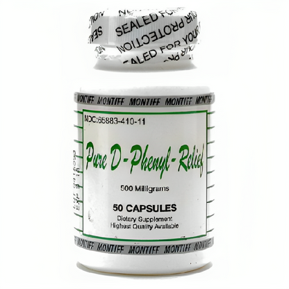 Montiff Pure D-Phenyl_Relief 50 caps