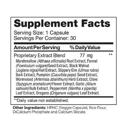 Zahler - ParaGuard (Intestinal Parasite Support) - 30 softgels