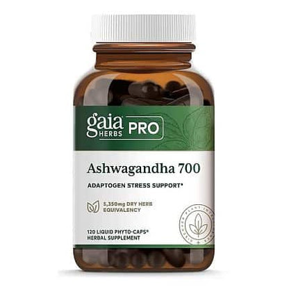 Gaia Herbs Pro Ashwagandha 700 120 lvcaps