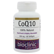 Bioclinic Naturals CoQ10 200 mg 60 gels
