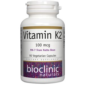 Bioclinic Naturals – Vitamin K2 100 mcg – 90 vcaps