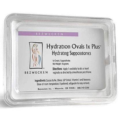 Bezwecken Hydration Ovals 1x Plus 16 oval suppositories