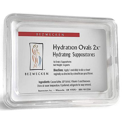 Bezwecken Hydration Ovals 2x 16 oval suppositories