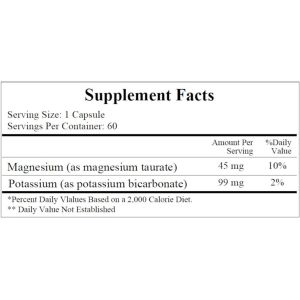 Cardiovascular Research - Potassium-Magnesium Taurate - 60 caps
