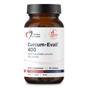 Designs for Health Curcum-Evail 400 60 gels