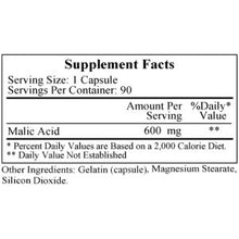 Ecological Formulas - Malic Acid 600 mg - 90 caps