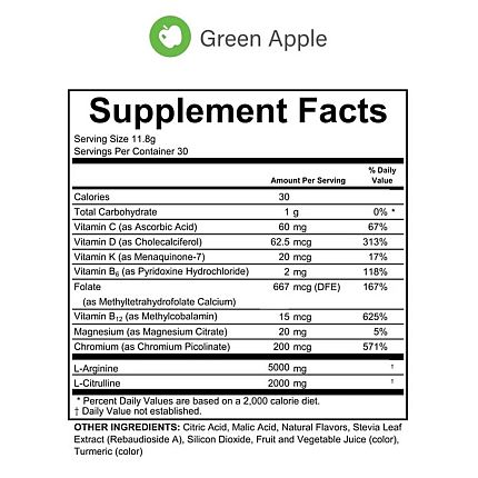 Fenix Nutrition - Circulation Cardio Support - Green Apple - 13.2 oz