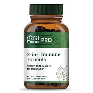 Gaia Herbs Pro 3-in-1 Immune Formula 60 lvcaps