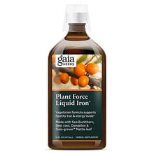 Gaia Herbs PlantForce Liquid Iron 16 oz