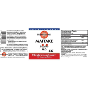 Mushroom Wisdom – Maitake D-Fraction PRO 4X