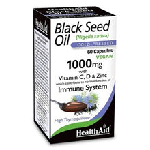 Health Aid Black Seed Oil 1000 mg 60 caps