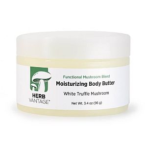 HERBvantage Functional Mushroom Blend Moisturizing Body Butter 3.4 oz