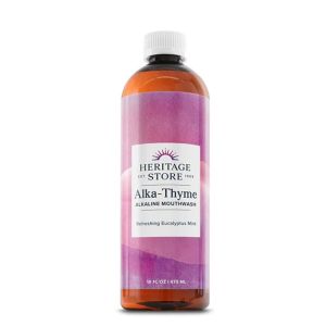 Heritage Store Alka-Thyme Alkaline Mouthwash 16 oz