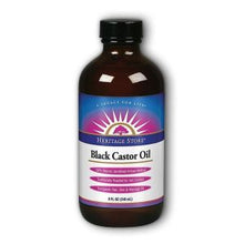Heritage Store Black Castor Oil 8 oz