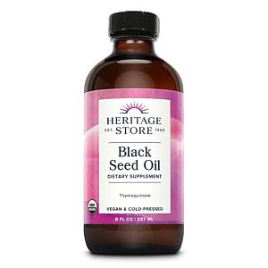 Heritage Store Organic Black Seed Oil