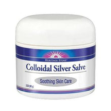 Heritage Store Colloidal Silver Salve 2 oz