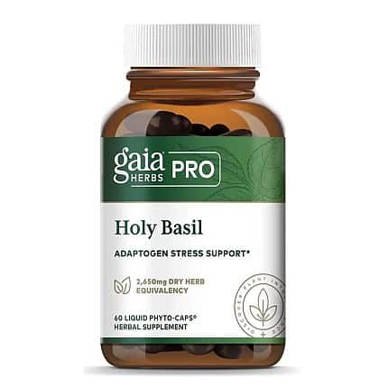 Gaia Herbs Pro Holy Basil 60 lvcaps